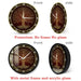 Nordic Sacred Symbol Druidic Yggdrasil Tree Wall Clock