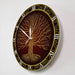 Nordic Sacred Symbol Druidic Yggdrasil Tree Wall Clock