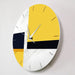 Nordic Style Round Wall Clock Modern Design Marble Home