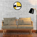 Nordic Style Round Wall Clock Modern Design Marble Home