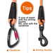 Nylon Leash with Reflective Aluminum-alloy Hook