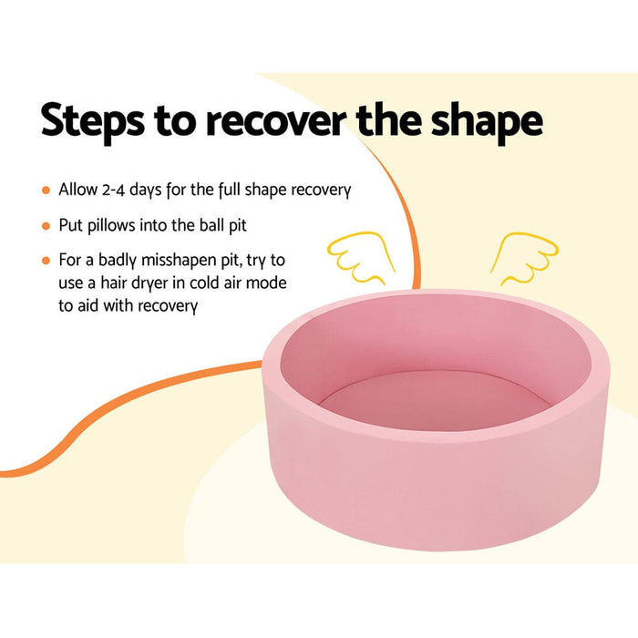 Goslash Picks Ocean Foam Ball Pit with Balls Kids Play Pool