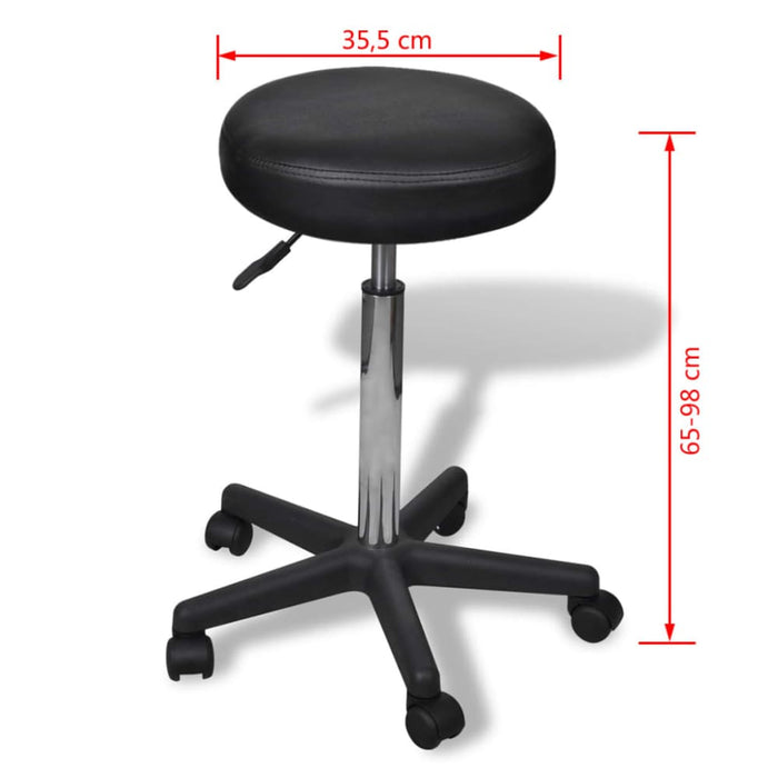 Office Stool Black Xabaio