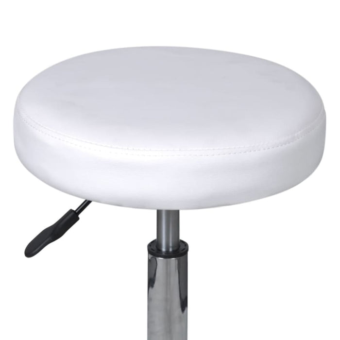 Office Stool White Xabaib