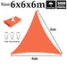 Orange 300d 100% Polyester Tarpaulin Sunshade Net Pavilion