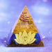 Orgonite Pyraid Chakra Energy Lapis Lazuli Natural Crystal