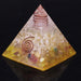 Orgonite Pyramid Natural Ceregat Energy Generator Yoga