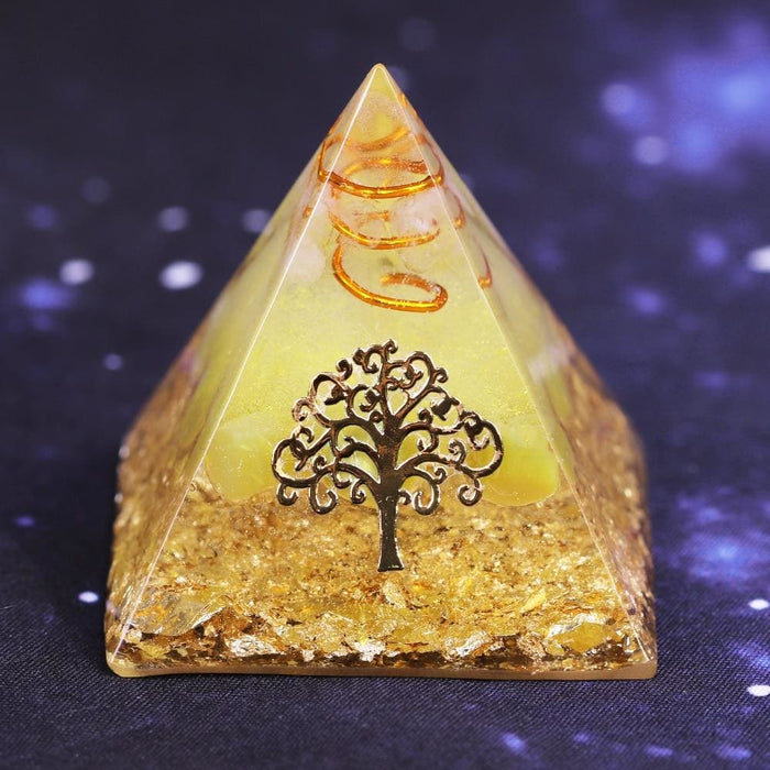 Orgonite Pyramid Tree Of Life Energy The Lucky Ceregat