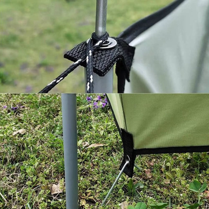 Outdoor 210d Oxford Cloth Camping Windscreen Portable