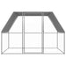 Outdoor Chicken Cage 3x2x2 m Galvanised Steel Opbiin