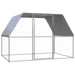 Outdoor Chicken Cage 3x2x2 m Galvanised Steel Opbiin