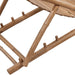 Outdoor Deck Chair with Footrest Bamboo Aoakx