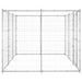 Outdoor Dog Kennel Galvanised Steel 7.26 M² Tbnxtbn