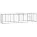 Outdoor Dog Kennel Steel 16.94 M² Tbnxtbb