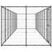 Outdoor Dog Kennel Steel 21.78 M² Tbnxtbo