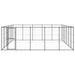 Outdoor Dog Kennel Steel 36.3 M² Tbnxtxa