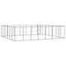 Outdoor Dog Kennel Steel 50.82 M² Tbnxtxp