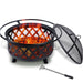 Outdoor Fire Pit Bbq Portable Camping Fireplace Heater