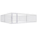 Outdoor Dog Kennel Galvanised Steel Oibnxb