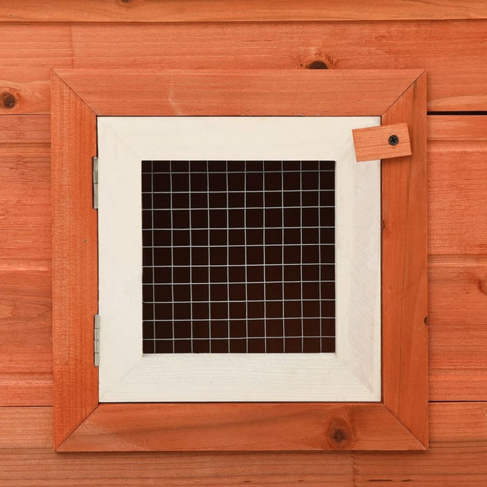 Outdoor Large Rabbit Hutch House Pet Cage Double Oiboia