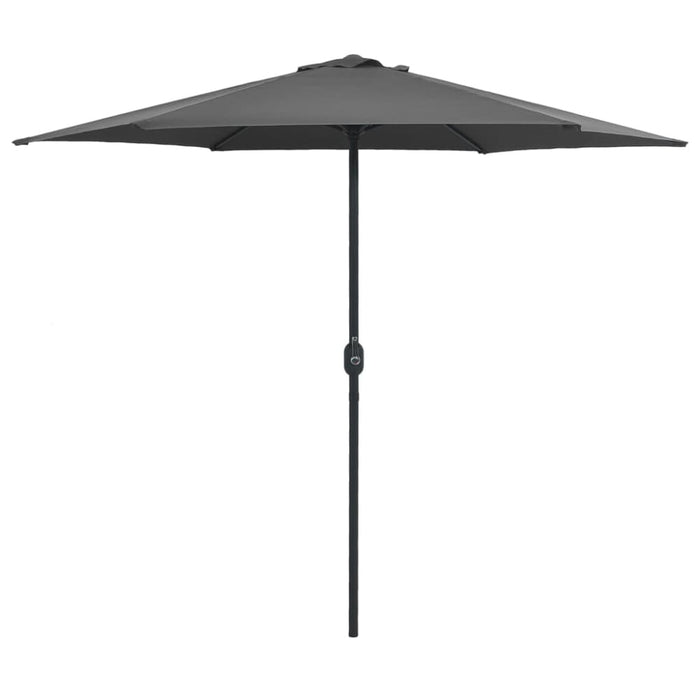 Outdoor Parasol with Aluminium Pole 270x246 Cm Anthracite
