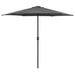 Outdoor Parasol with Aluminium Pole 270x246 Cm Anthracite