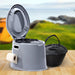 Outdoor Portable Toilet 6l Camping Potty Caravan Travel