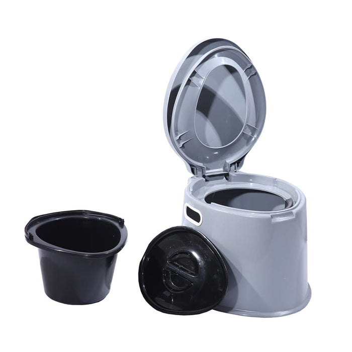 Outdoor Portable Toilet 6l Camping Potty Caravan Travel