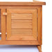 Outdoor Rabbit Hutch 1 Layer Wood Oibopi
