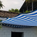 Outdoor Stripe Hdpe Sunshade Sail Garden Plant Camping