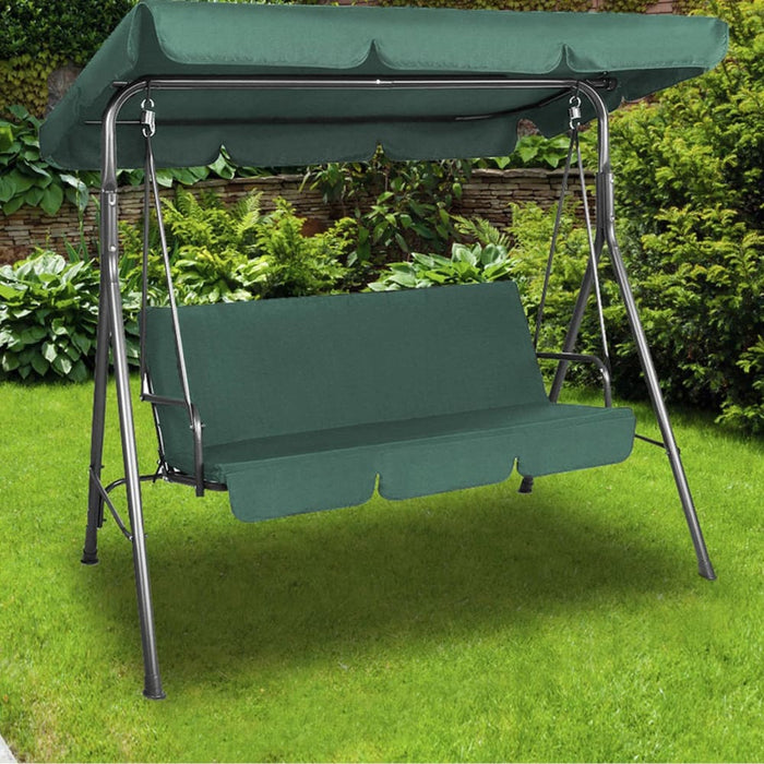 Outdoor Swing Bench Seat Chair Canopy Furniture 3 Seater