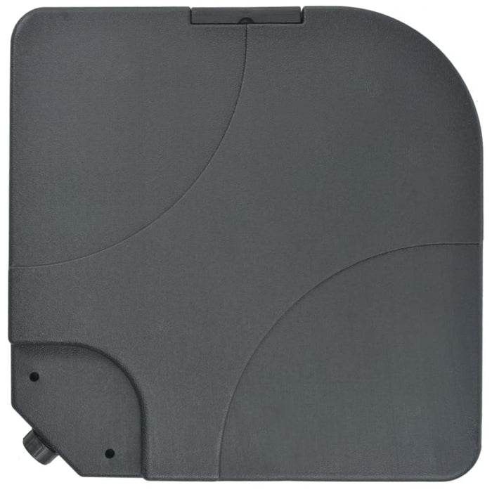 Outdoor Umbrella With Portable Base Taupe Xiltak