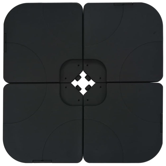 Outdoor Umbrella With Portable Base Taupe Xiltak