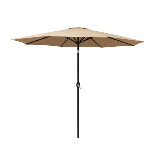 Outdoor Umbrella Umbrellas Beach Pole Garden Tilt Sun Patio