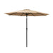 Outdoor Umbrella Umbrellas Beach Pole Garden Tilt Sun Patio