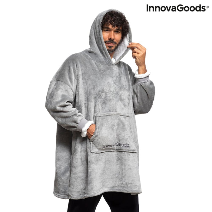 Oversized Sweatshirt Blanket with Fleece Lining Swug