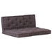 Pallet Floor Cushions 2 Pcs Cotton Anthracite Tbptltp