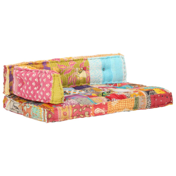 Pallet Sofa Cushion Multicolour Fabric Patchwork Xniixx