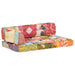 Pallet Sofa Cushion Multicolour Fabric Patchwork Xniixx