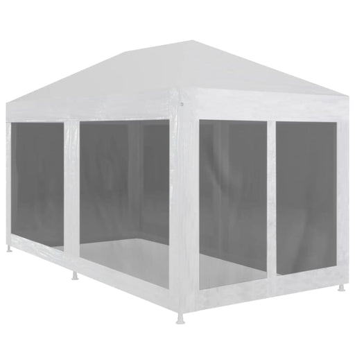 Party Tent With 6 Mesh Sidewalls 6x3 m Apoob