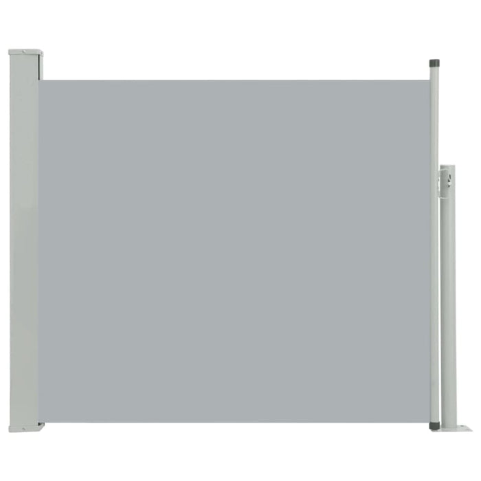 Patio Retractable Side Awning 100x300 Cm Grey Antia
