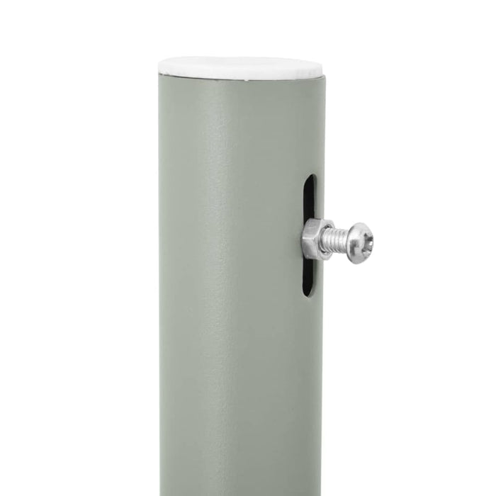 Patio Retractable Side Awning 120x500 Cm Black Antnn