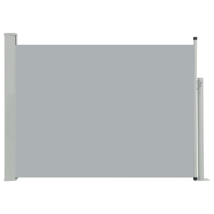 Patio Retractable Side Awning 120x500 Cm Grey Antkx