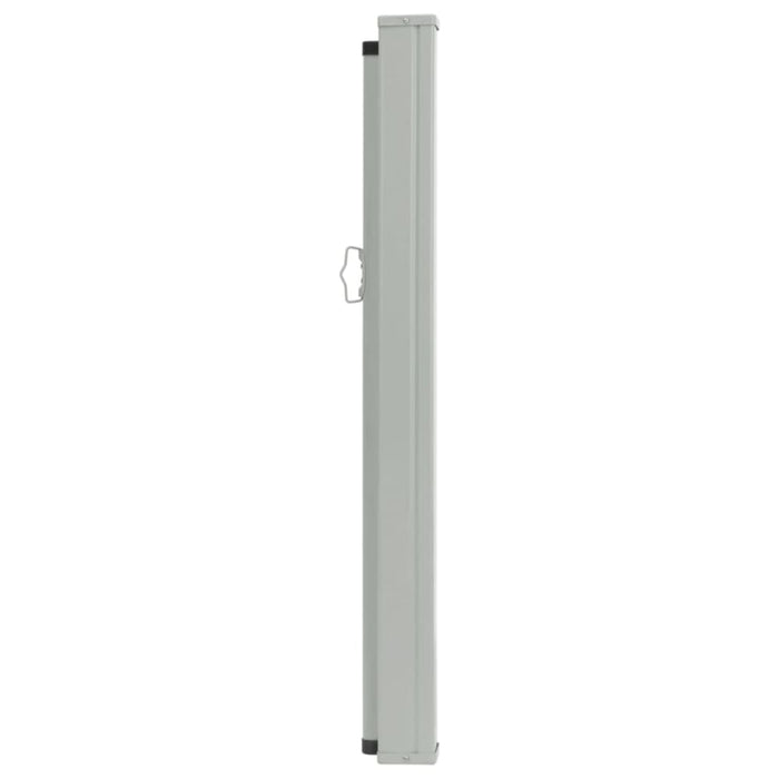 Patio Retractable Side Awning 140x500 Cm Cream Antkp