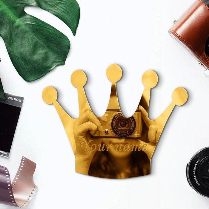 Personalised Crown mirror