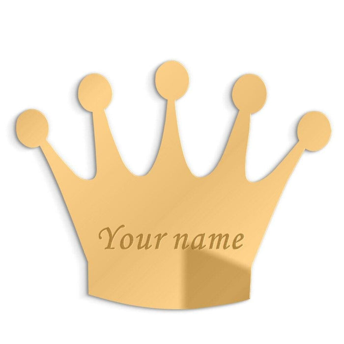 Personalised Crown mirror