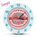 Personalized Your Name Dentist Wall Clock Custom Hygienist