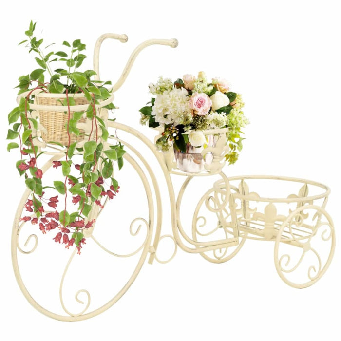 Plant Stand Bicycle Shape Vintage Style Metal Xapkto