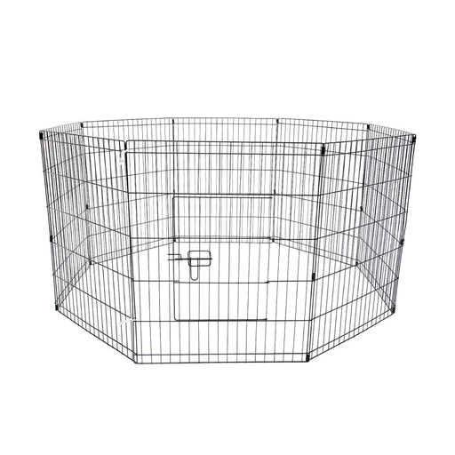 Pet Playpen 8 Panel 24in Foldable Dog Exercise Enclosure
