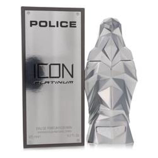 Police Icon Platinum Edp Spray by Colognes for Men-125 Ml